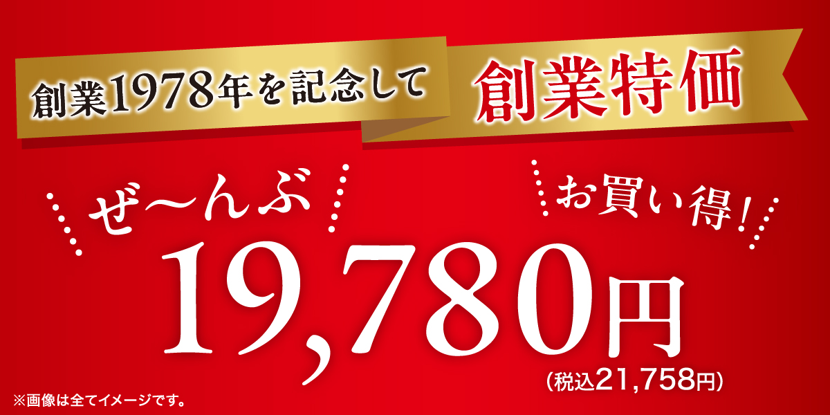 創業特価19780円